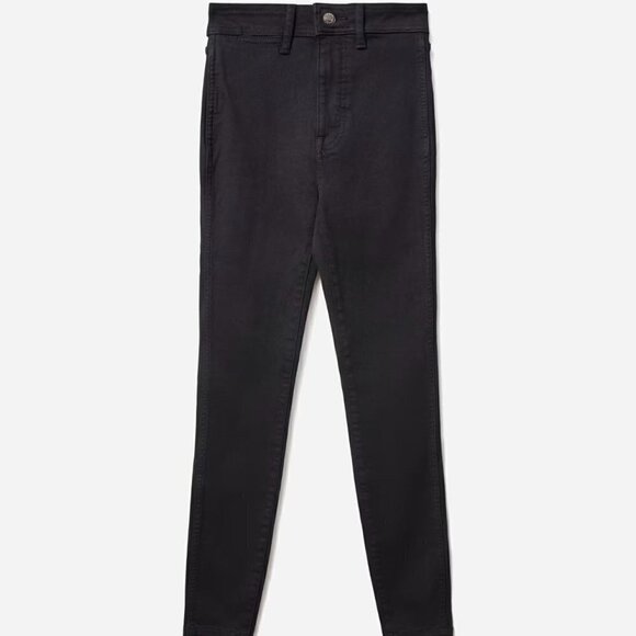 NWT Everlane The Way-High Clean Front Skinny Jean in Black - Size 30 - Picture 11 of 16